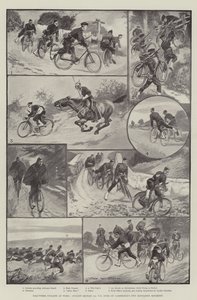 Ciclistas Voluntários no Trabalho, Ciclista Seção 1o Batalhão de Voluntários Duque de Cambridge Regimento de Middlesex